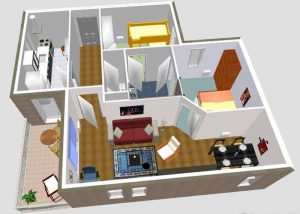 Sweet Home 3D diseño de una casa